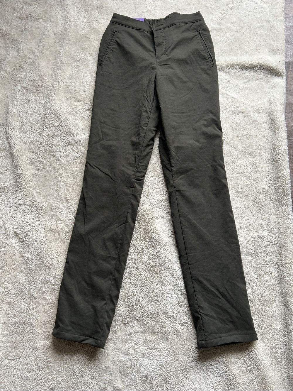 Sunice Women's Windproof Lined Pants in Dark Olive